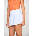 Sofibella Women's UV Staples 14" Skort - White