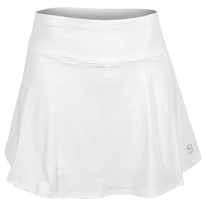 Sofibella Women's UV Staples 14" Skort - White