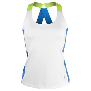 Sofibella Women's New Wave Racerback Tank - New Wave