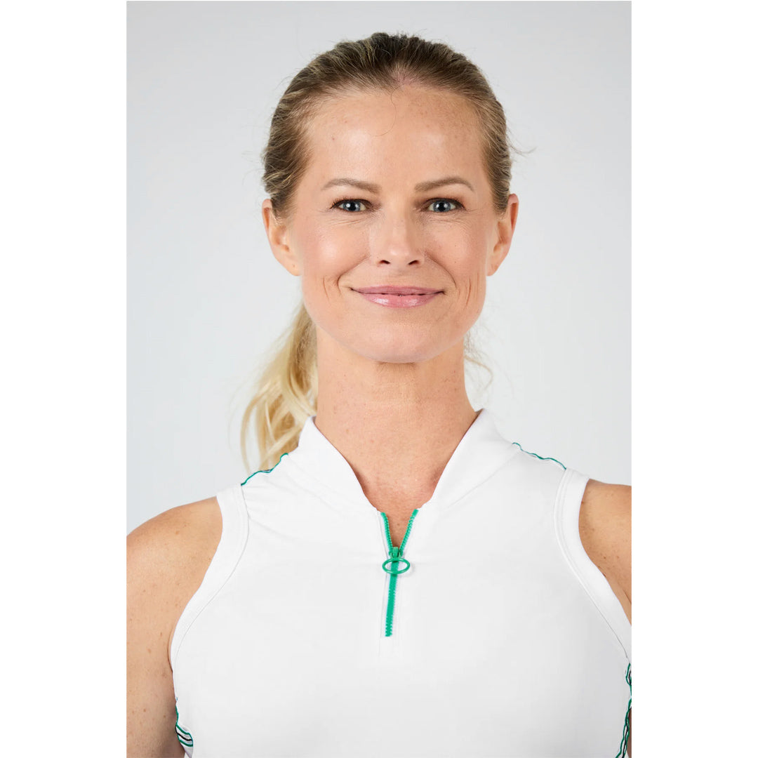 Sofibella Women's Green Spirit Dress - White