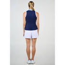 Sofibella Women's Green Spirit Tee Time Sleeveless Polo - Navy