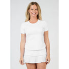 Sofibella Women's Trés Blanc Short Sleeve - White