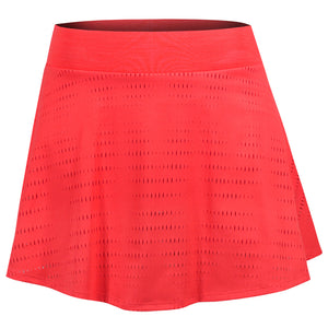 Sofibella Women's Viva Hibiscus Jacquard 14" Skort - Hibiscus