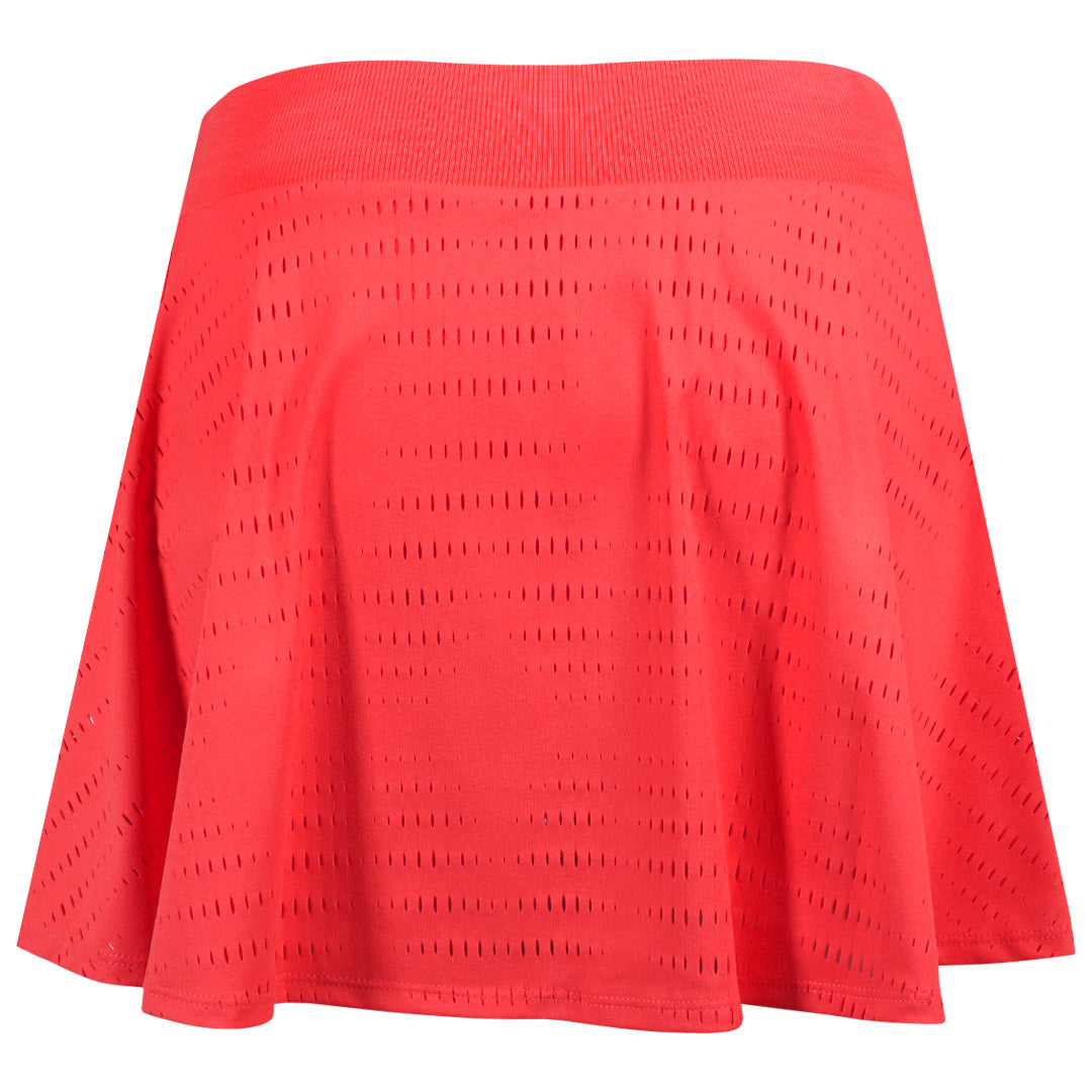 Sofibella Women's Viva Hibiscus Jacquard 14" Skort - Hibiscus