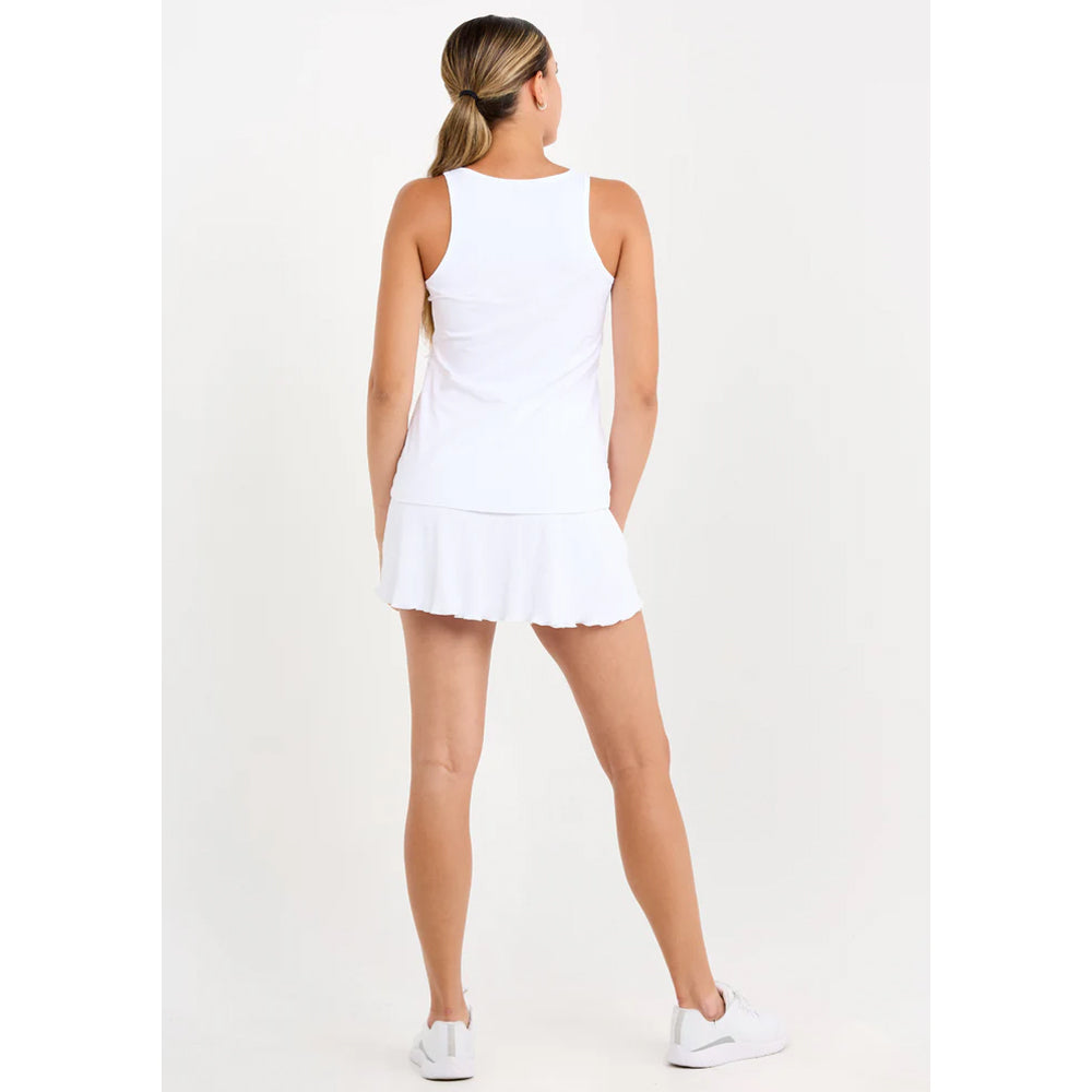 Sofibella Women's Equilibrium Tank - White
