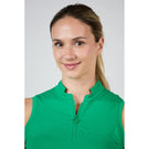 Sofibella Women's Green Spirit 23" Sleeveless Top - Zen