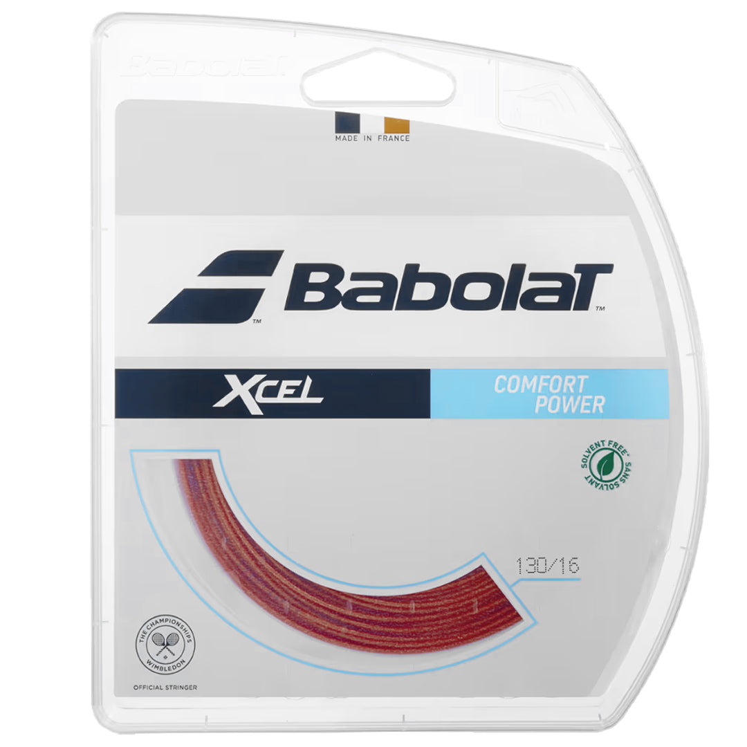 Merchant String Babolat Xcel - Red - String Set – Merchant of Tennis – Canada's Experts