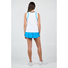 Sofibella Women's Style Icons Tank - White/Electric Blue