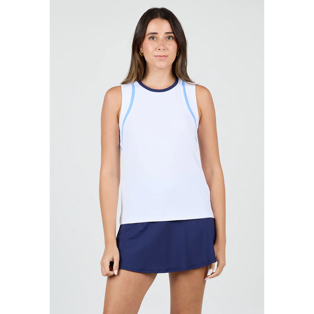 Sofibella Women's Style Icons Full Tank - White