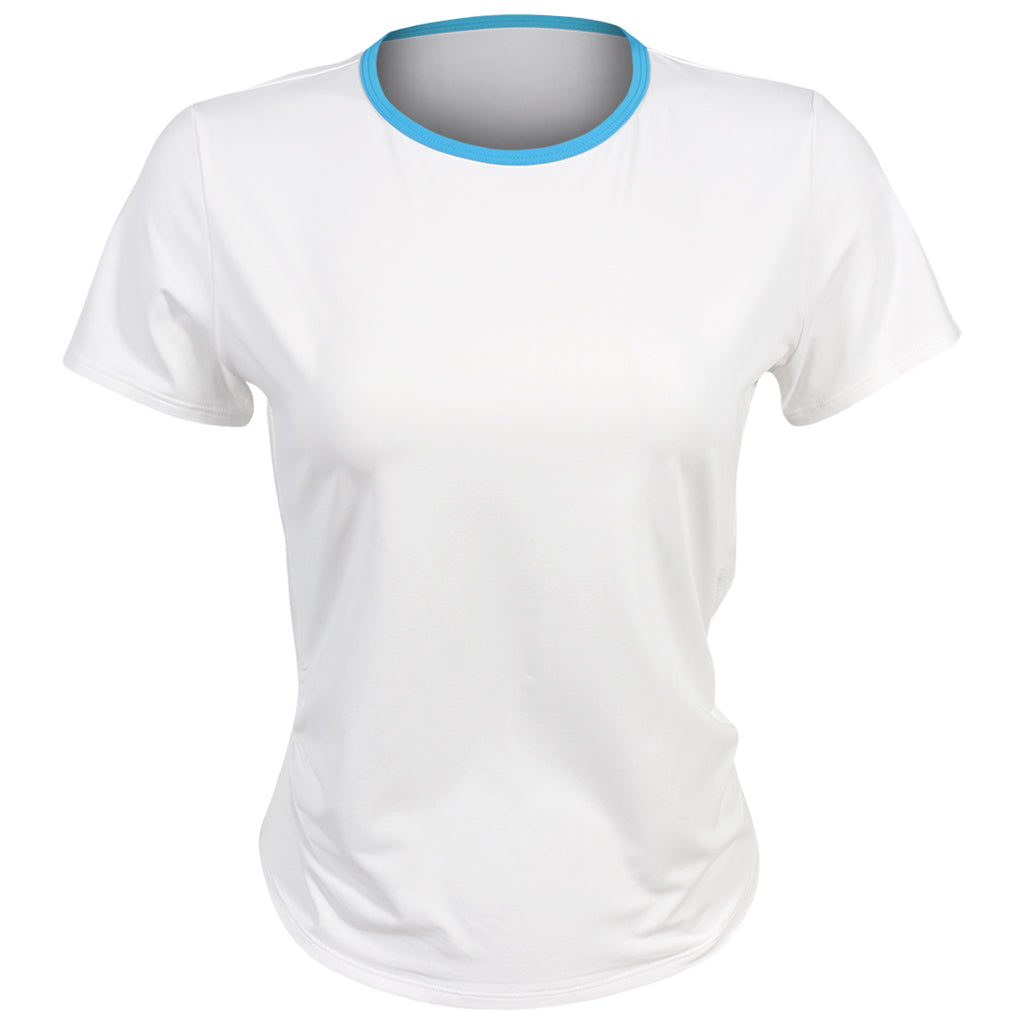 Sofibella Women's Electric Whites Short Sleeve Tee - White