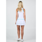 Sofibella Women's Electric Whites 13" Ruffle Skort - White