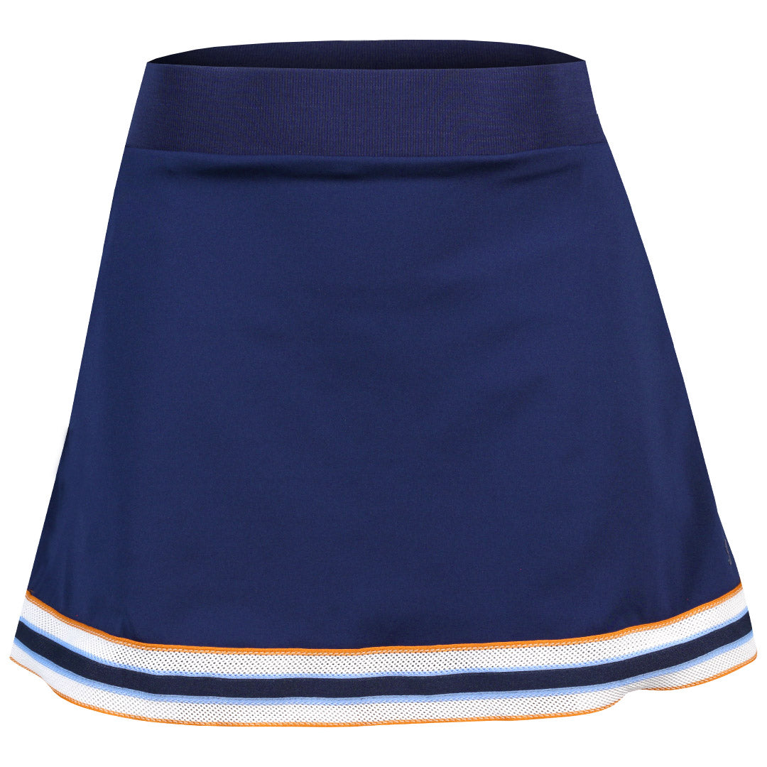 Sofibella Women's Classic Currents 15" Skort - Navy