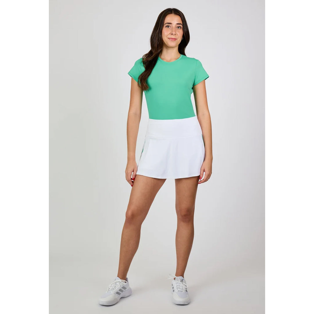 Sofibella Women's Style Icons 14" Skort - White