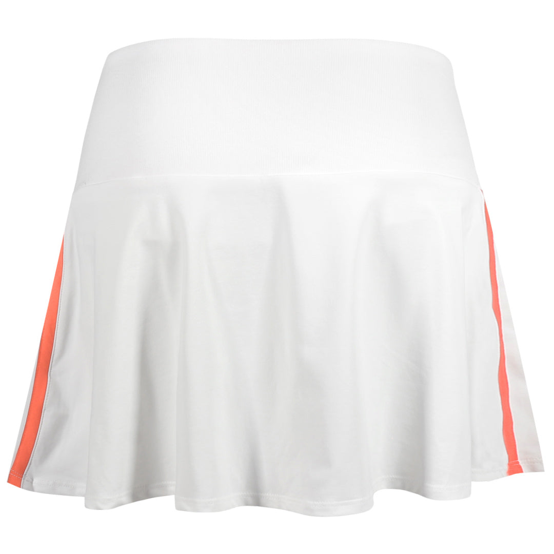 Sofibella Women's Style Icons 14" Skort - White/Coral