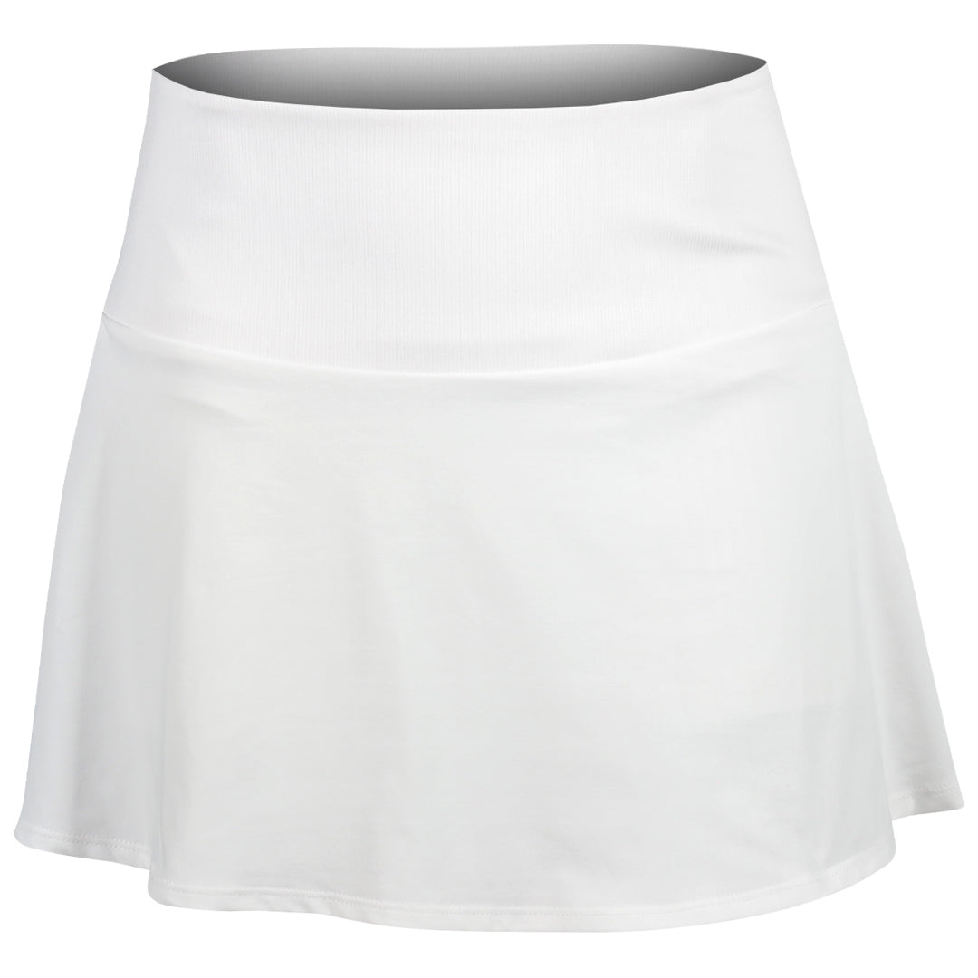 Sofibella Women's Viva Hibiscus 14" Skort - White