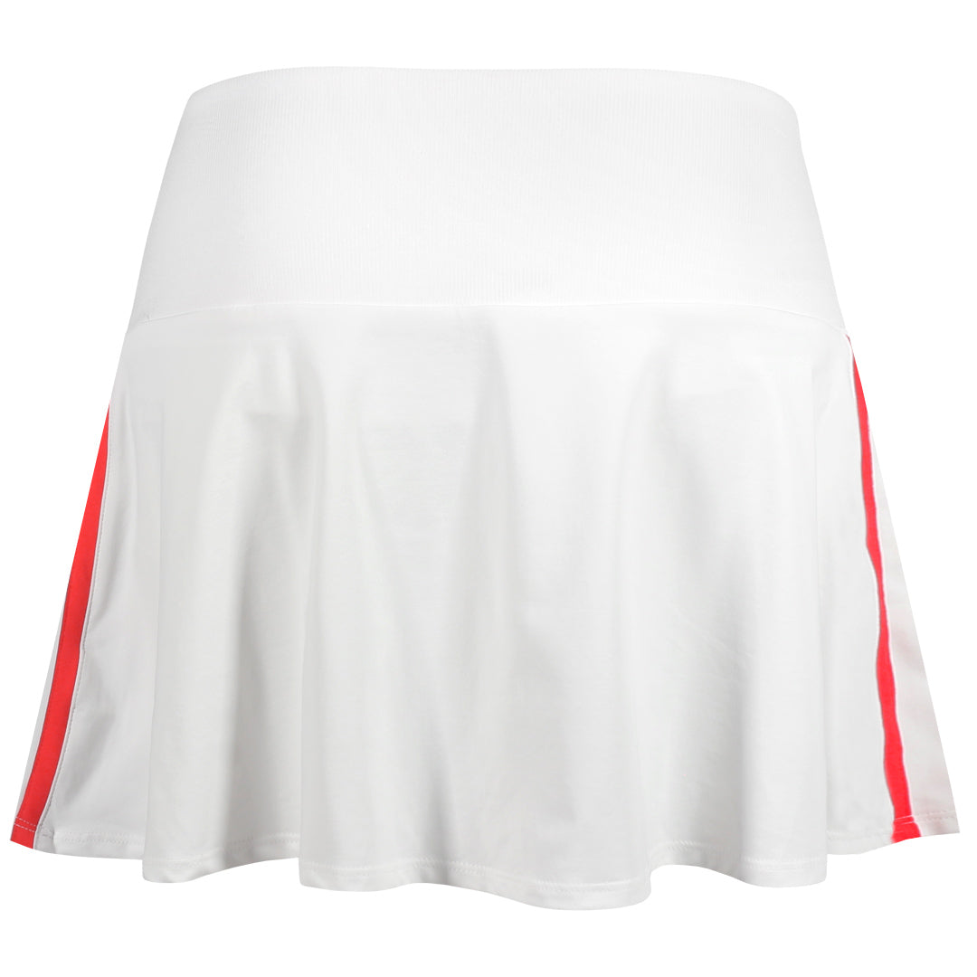 Sofibella Women's Viva Hibiscus 14" Skort - White