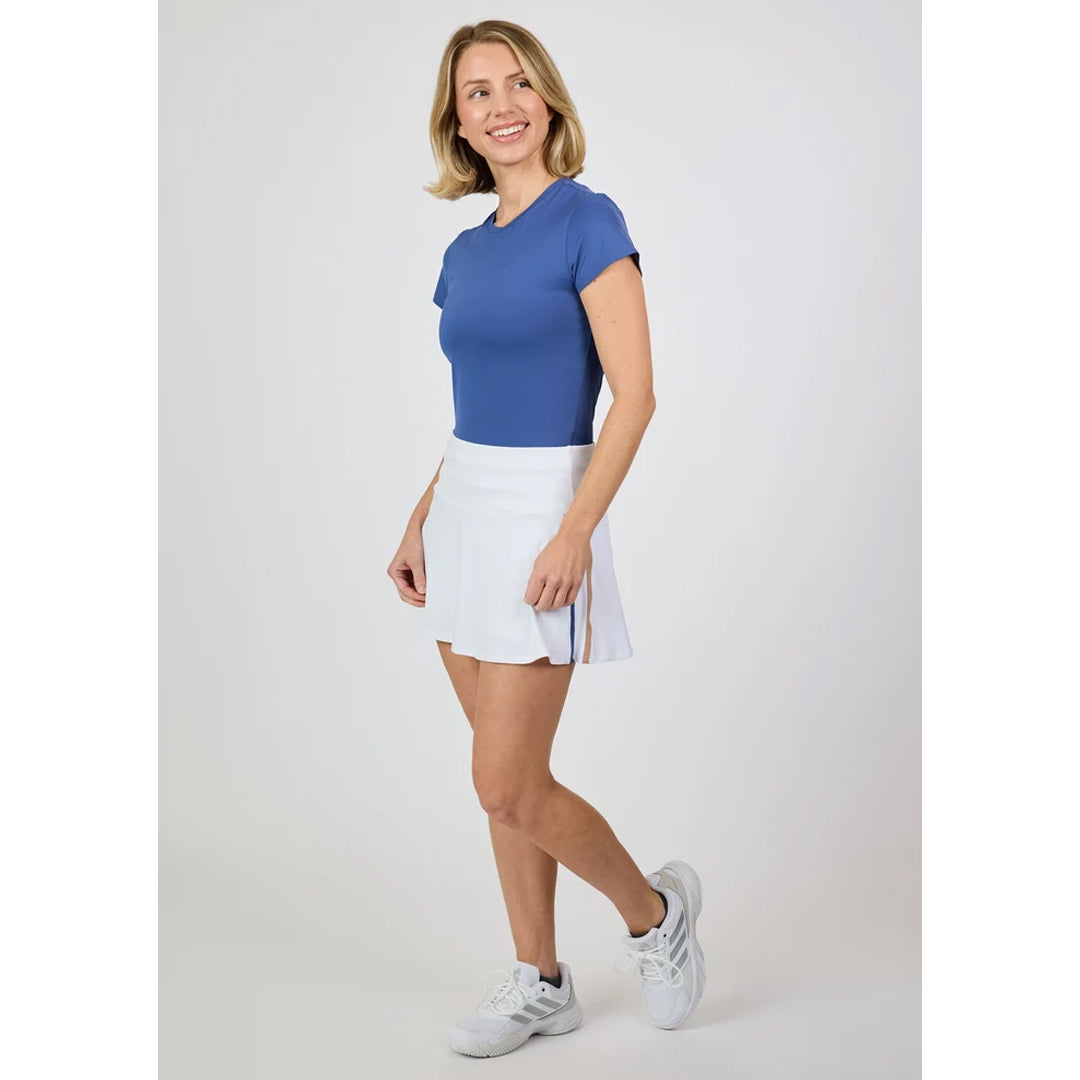 Sofibella Women's Style Icons 14" Skort - White/Twilight