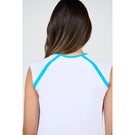 Sofibella Women's Electric Whites Sleeveless Tee - White