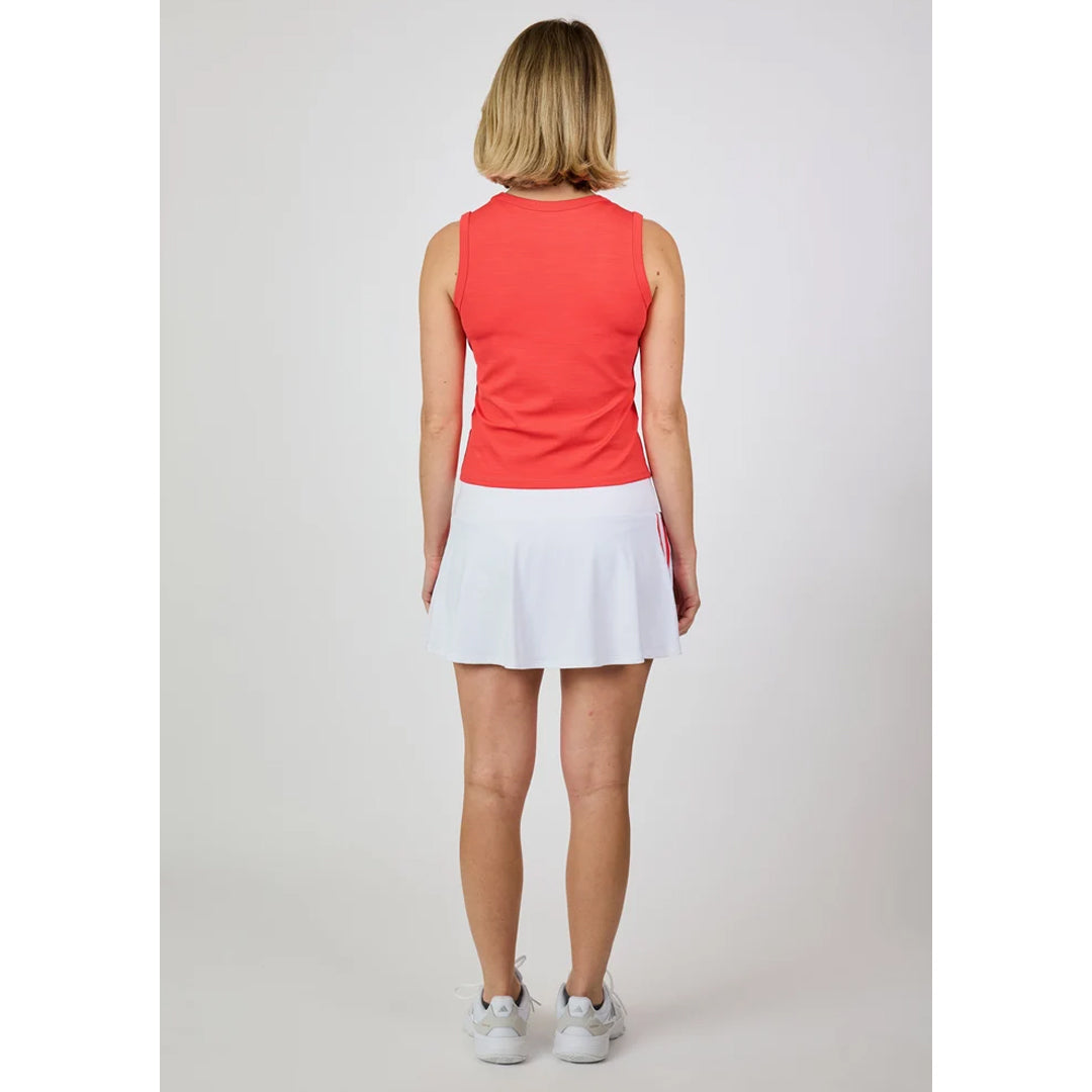 Sofibella Women's Viva Hibiscus Soft Rib Tank - Hibiscus