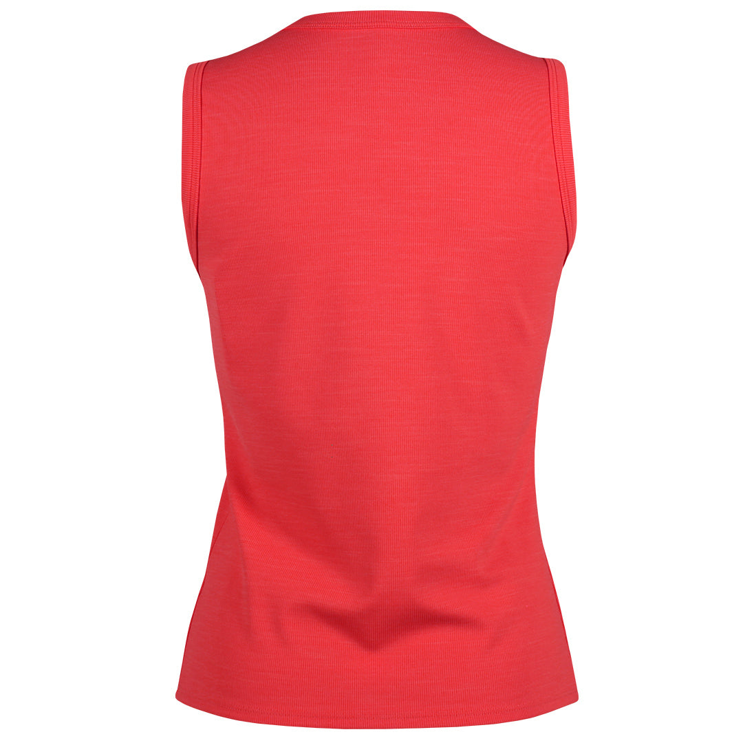 Sofibella Women's Viva Hibiscus Soft Rib Tank - Hibiscus