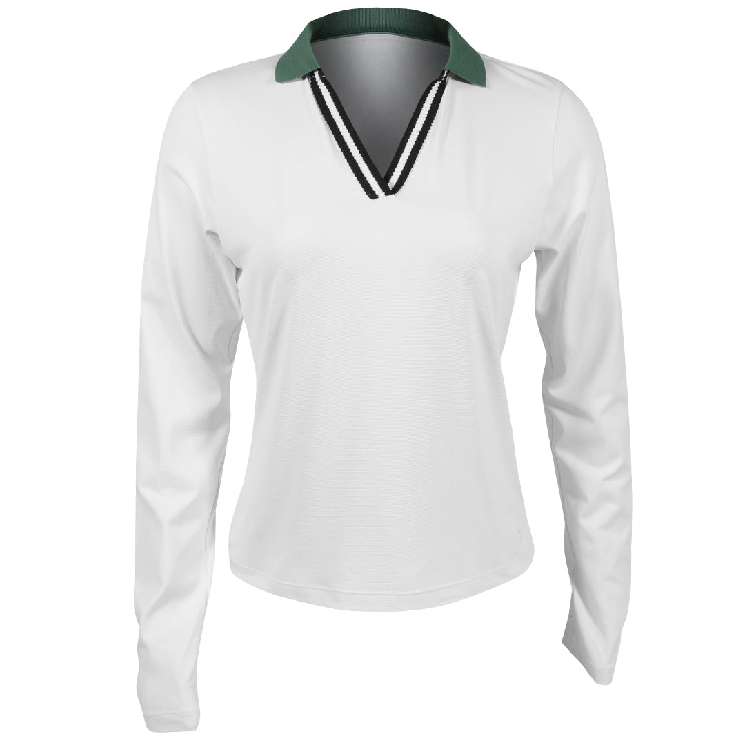 Sofibella Women's Fresh Air Long Sleeve Top - White