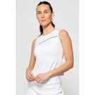 Lija Women's The One To Beat Sporty Tank - White