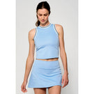 Lija It's all about Love Varsity Tank - Cool Blue