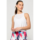 Lija Women's The One To Beat Shift Tank - White