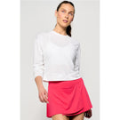 Lija Women's The One To Beat Rally Top - White