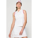 Lija Women's The One To Beat Slice Polo - White