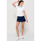 Lija Women's The One To Beat Tee Polo - White