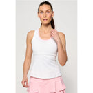 Lija Women's In Full Swing Peek Tank - White