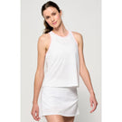 Lija Women's In Full Swing Training Tank - White