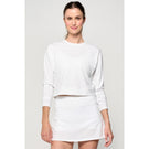 Lija Women's Rally Longsleeve Top - White