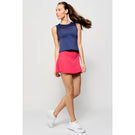 Lija Women's The One To Beat Tiebreak 13" Skort - Raspberry