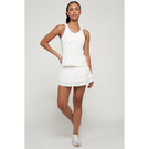 Lija Women's Causing A Racquet Ladder Tank - White/Iris