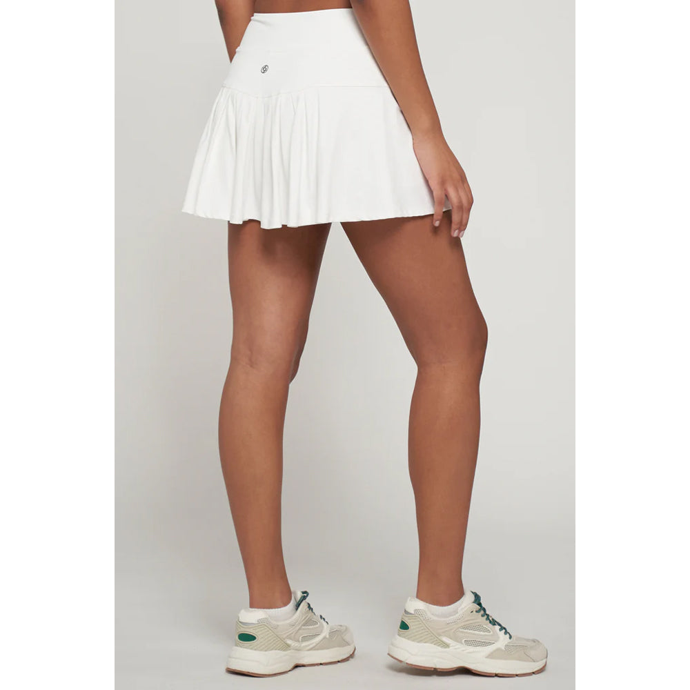 Lija Women's Step Skort 13" - White