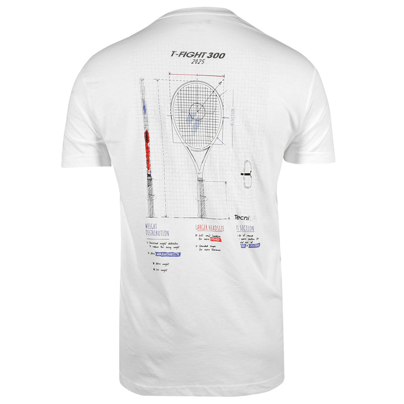 Tecnifibre T-Fight Tee - White