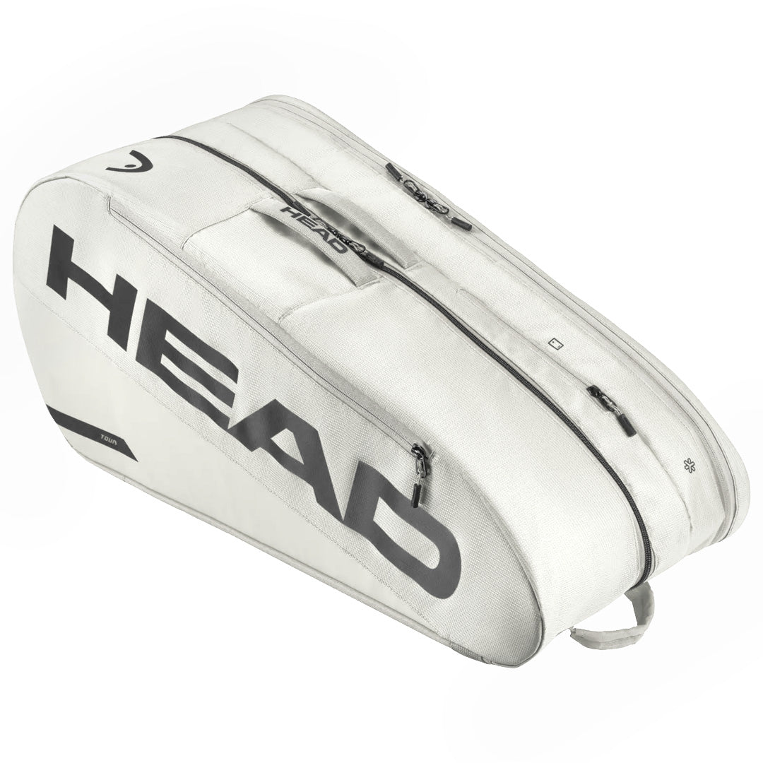 Head Tour Racquet Bag L - White/Black
