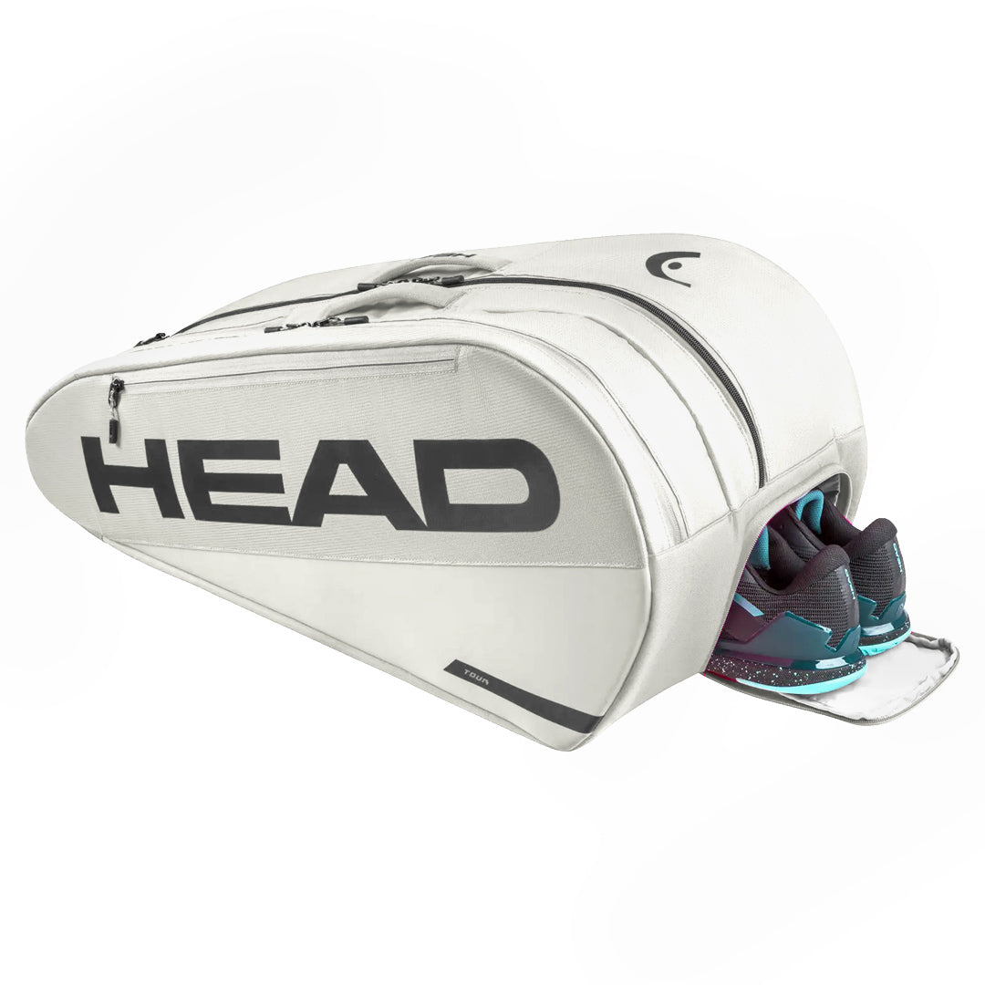 Head Tour Racquet Bag L - White/Black