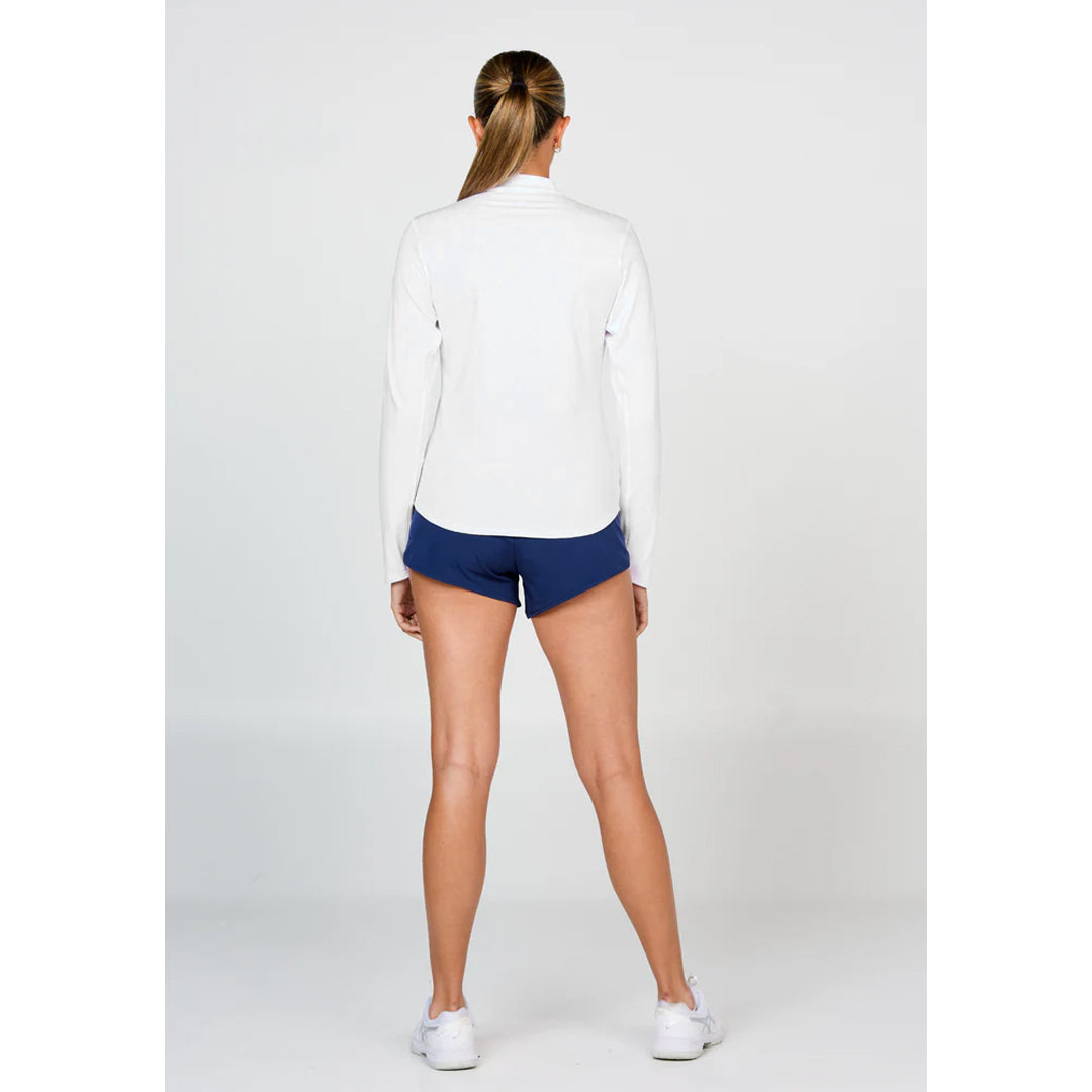 Sofibella Women's UV Colors Longsleeve Top - White