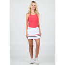 Sofibella Women's Berry Fusion 14" Skort - Berry Red