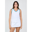 Sofibella Women's Electric Whites Rally Tank - White