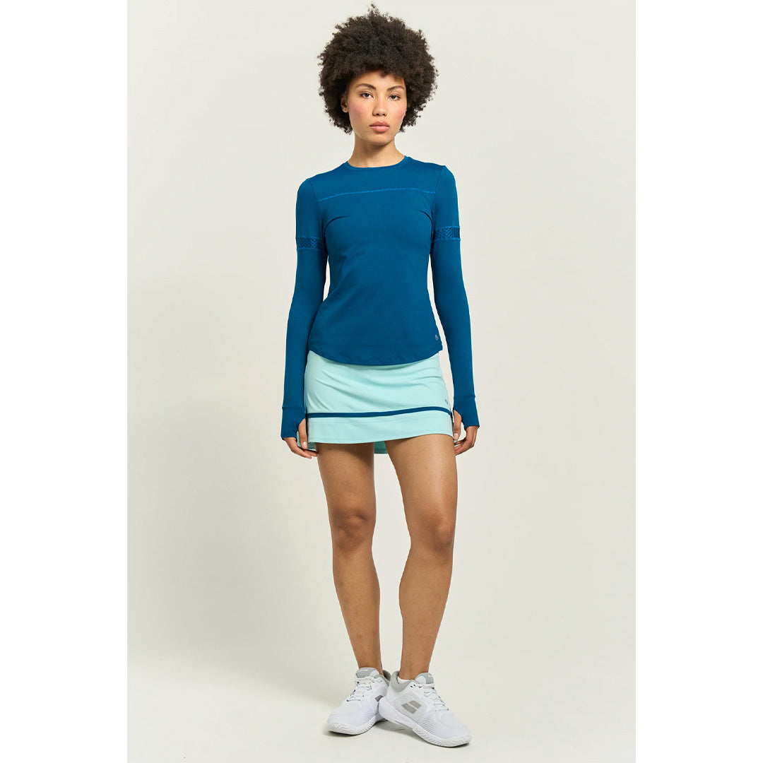 Lija Women's Modern Match Pacer Long Sleeve - Poseidon