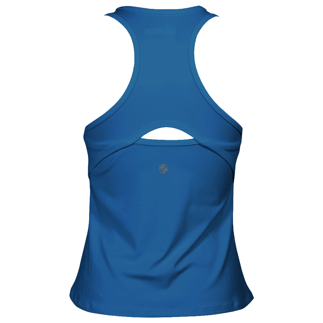Lija Women's Modern Match Rival Tank - Poseidon