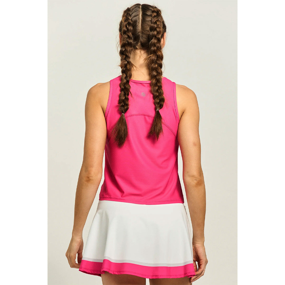 Lija Women's Love All Shift Tank - Fuchsia