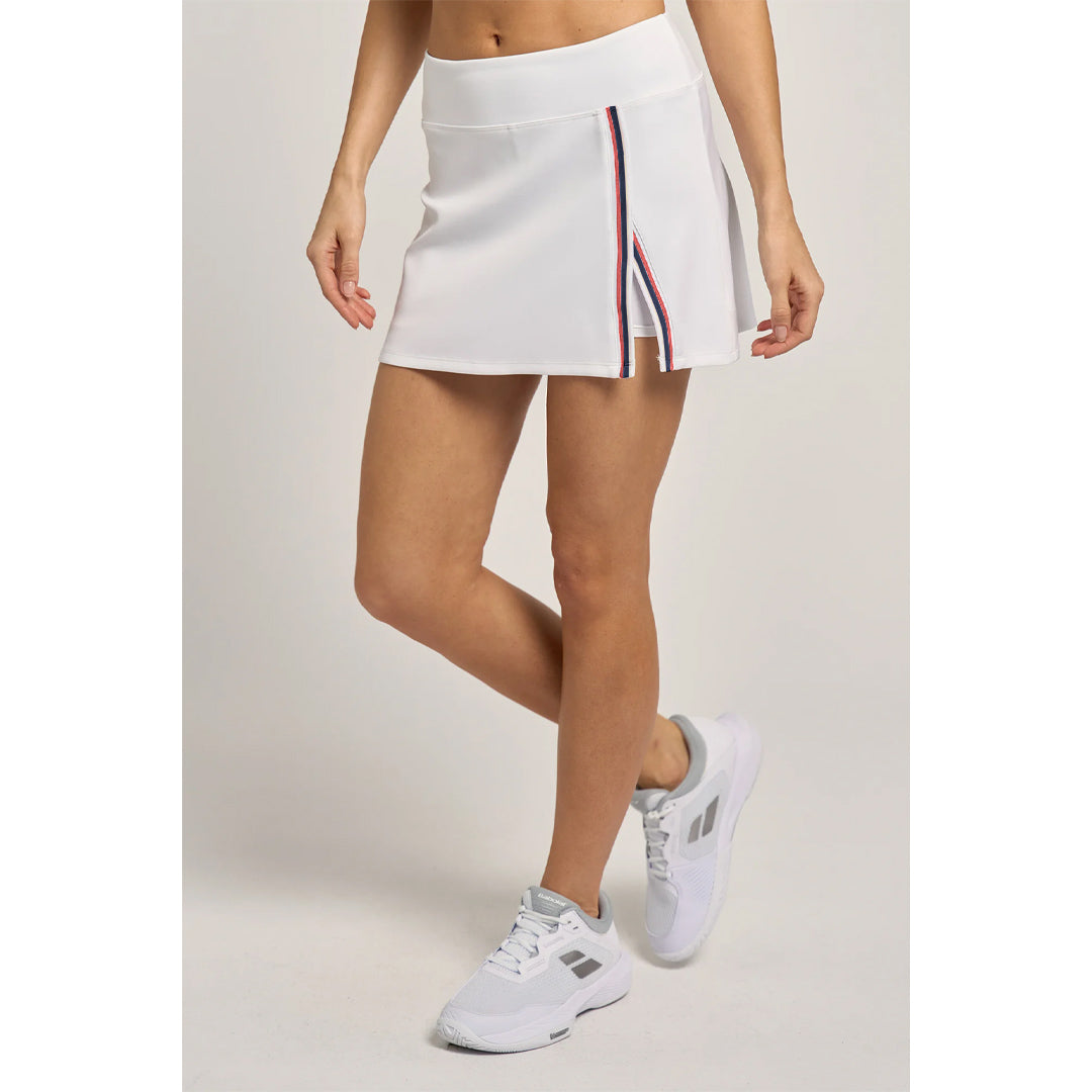 Lija Women's Club Edit Uprise 15" Skort - White/Night Multi
