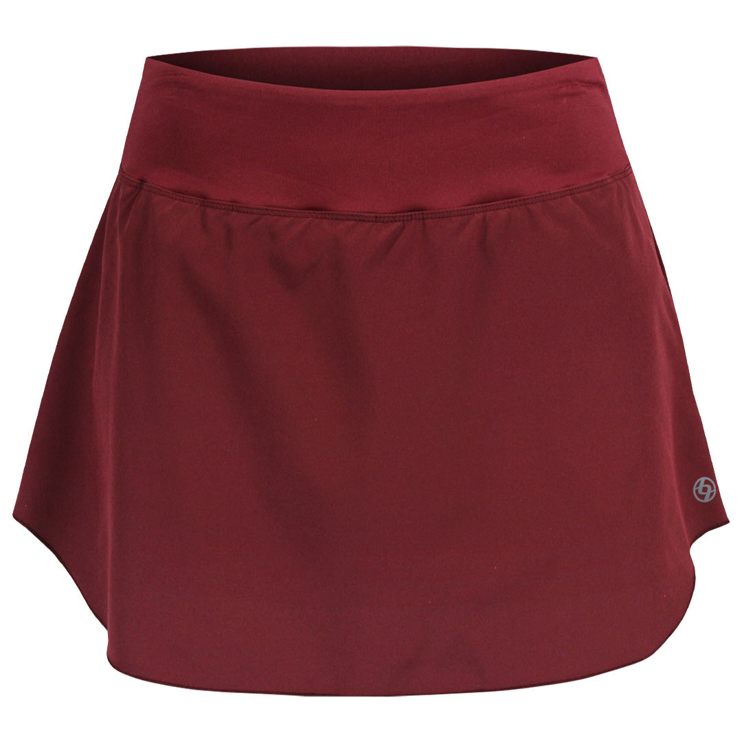 Lija Women's Love All Player Skort - Cabernet