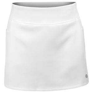 Lija Women's Vex 13" Skort - White