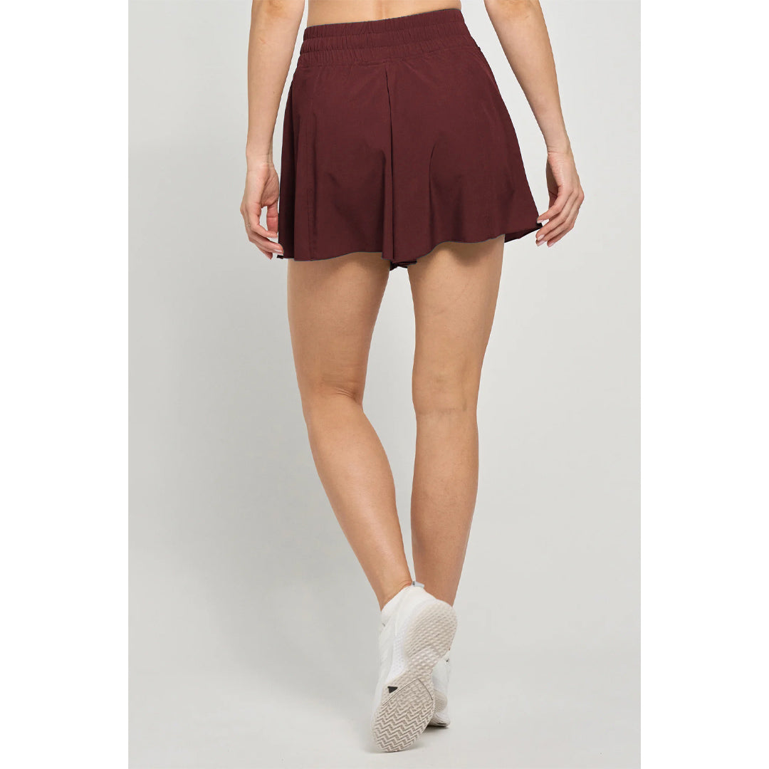 Lija Women's Love All Volume Short - Cabernet